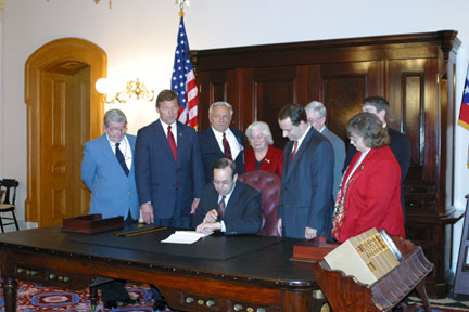 Bill Signing